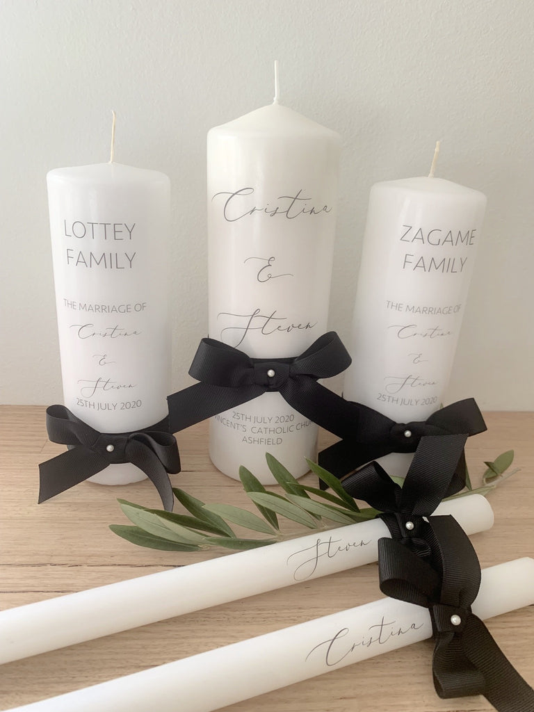 CATHOLIC WEDDING CANDLES