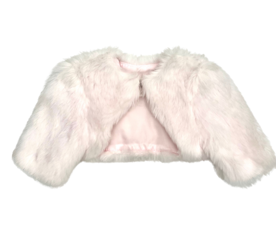 Furry bolero jacket deals